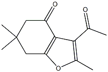  3-acetyl-2,6,6-trimethyl-6,7-dihydro-1-benzofuran-4(5H)-one