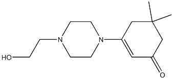  3-[4-(2-hydroxyethyl)piperazino]-5,5-dimethyl-2-cyclohexen-1-one