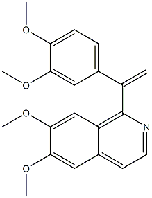 1-[1-(3,4-dimethoxyphenyl)vinyl]-6,7-dimethoxyisoquinoline