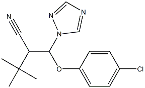 2-[(4-chlorophenoxy)(1H-1,2,4-triazol-1-yl)methyl]-3,3-dimethylbutanenitrile