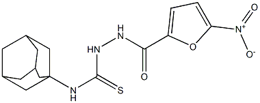 N1-(1-adamantyl)-2-[(5-nitro-2-furyl)carbonyl]hydrazine-1-carbothioamide