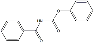 phenyl N-benzoylcarbamate,,结构式