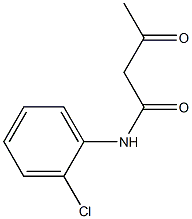 N1-(2-chlorophenyl)-3-oxobutanamide 化学構造式