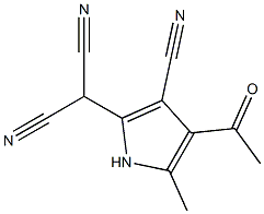 2-(4-acetyl-3-cyano-5-methyl-1H-pyrrol-2-yl)malononitrile