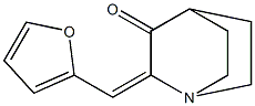 2-(2-furylmethylidene)quinuclidin-3-one