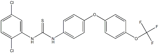 N-(2,5-dichlorophenyl)-N'-{4-[4-(trifluoromethoxy)phenoxy]phenyl}thiourea