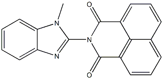 2-(1-methyl-1H-benzo[d]imidazol-2-yl)-2,3-dihydro-1H-benzo[de]isoquinoline-1,3-dione