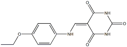 5-[(4-ethoxyanilino)methylene]-2,4,6(1H,3H,5H)-pyrimidinetrione|