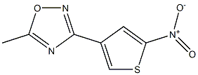  5-methyl-3-(5-nitro-3-thienyl)-1,2,4-oxadiazole