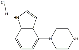 4-Piperazinoindole Hydrochloride Struktur