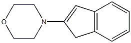 2-モルホリノ-1H-インデン 化学構造式