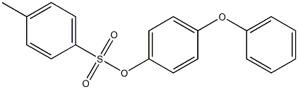 4-phenoxyphenyl 4-methylbenzene-1-sulfonate Structure