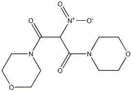 1,3-dimorpholino-2-nitropropane-1,3-dione 结构式