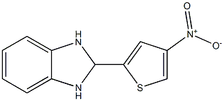  2-(4-nitro-2-thienyl)-2,3-dihydro-1H-benzo[d]imidazole