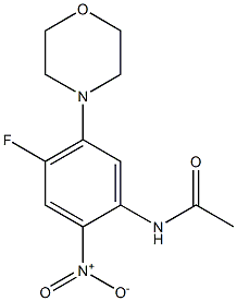 N1-(4-fluoro-5-morpholino-2-nitrophenyl)acetamide