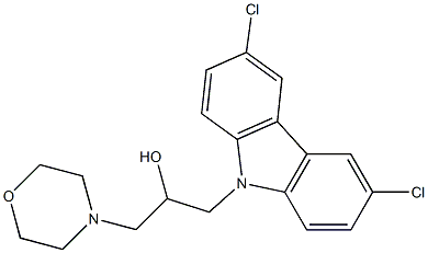 1-(3,6-dichloro-9H-carbazol-9-yl)-3-morpholinopropan-2-ol