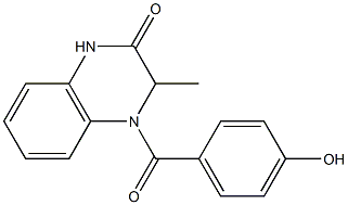 4-(4-hydroxybenzoyl)-3-methyl-3,4-dihydro-2(1H)-quinoxalinone|