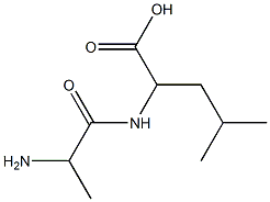  2-[(2-aminopropanoyl)amino]-4-methylpentanoic acid