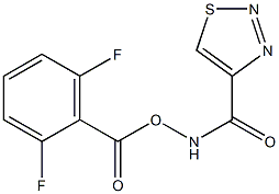  N-[(2,6-difluorobenzoyl)oxy]-1,2,3-thiadiazole-4-carboxamide