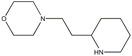 4-[2-(2-piperidyl)ethyl]morpholine Struktur