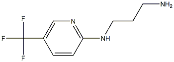 N-(3-aminopropyl)-N-[5-(trifluoromethyl)pyridin-2-yl]amine Structure