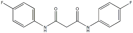 N1,N3-di(4-fluorophenyl)malonamide Structure