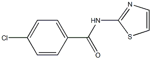  4-chloro-N-(1,3-thiazol-2-yl)benzenecarboxamide
