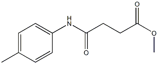 methyl 4-oxo-4-(4-toluidino)butanoate Struktur