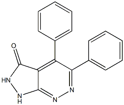 4,5-diphenyl-2,3-dihydro-1H-pyrazolo[3,4-c]pyridazin-3-one