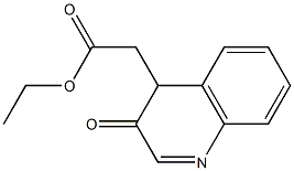 ethyl 2-(3-oxo-3,4-dihydro-4-quinolinyl)acetate