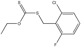 ethyl [(2-chloro-6-fluorobenzyl)thio]methanethioate Structure