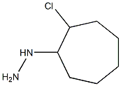 (2-chlorocycloheptyl)hydrazine Structure
