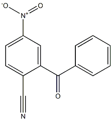 (2-cyano-5-nitrophenyl)phenylmethanone,,结构式