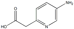 (5-Amino-pyridin-2-yl)-acetic acid 结构式
