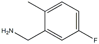 (5-fluoro-2-methylphenyl)methanamine Structure