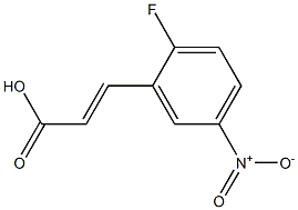 (E)-3-(2-fluoro-5-nitrophenyl)acrylic acid