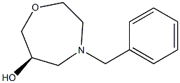(R)-4-benzyl-1,4-oxazepan-6-ol 化学構造式