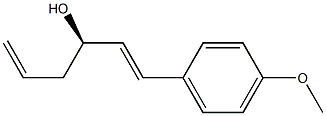 (R,E)-1-(4-methoxyphenyl)hexa-1,5-dien-3-ol Structure