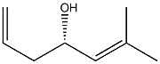 (S)-6-methylhepta-1,5-dien-4-ol,,结构式