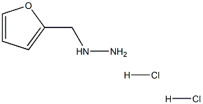 1-((furan-2-yl)methyl)hydrazine dihydrochloride,,结构式