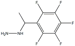1-(1-(perfluorophenyl)ethyl)hydrazine 结构式