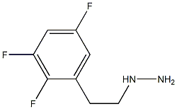 1-(2,3,5-trifluorophenethyl)hydrazine,,结构式