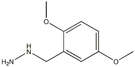 1-(2,5-dimethoxybenzyl)hydrazine 化学構造式