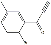 1-(2-bromo-5-methylphenyl)prop-2-yn-1-one