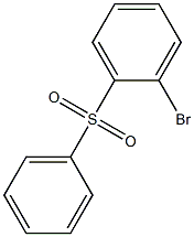 1-(2-bromophenylsulfonyl)benzene Structure