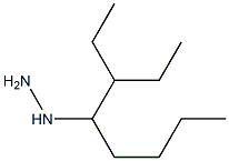 1-(3-ethyloctan-4-yl)hydrazine Structure