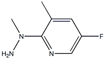  1-(5-fluoro-3-methylpyridin-2-yl)-1-methylhydrazine