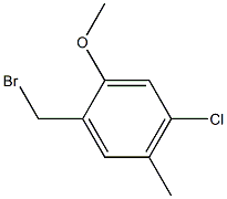 1-(bromomethyl)-4-chloro-2-methoxy-5-methylbenzene|