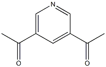 1,1'-(pyridine-3,5-diyl)diethanone,,结构式