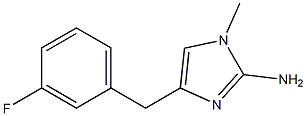 1-methyl-4-(3-fluorobenzyl)-1H-imidazol-2-amine